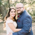 Owner of Three16 Photography, Jerrick O'Connor, with his wife Josie on their wedding.