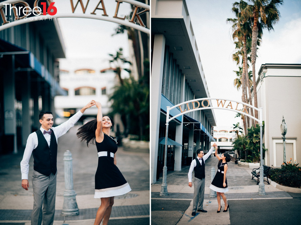 Best Orange County & Los Angeles wedding photographer Featuring Madison & Joseph's Newport Beach Engagement Photos Newport Beach Starbucks Three16 Photography Wedding 008